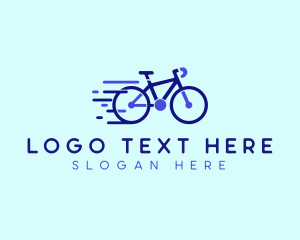 Import - Fast Bicycle Delivery logo design