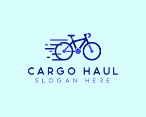 Fast Bicycle Delivery logo design