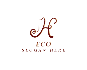 Fashion Boutique Tailoring Letter H Logo