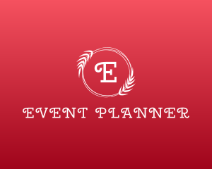 Event Styling Wreath logo design