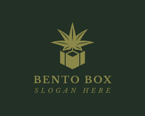 Green Marijuana Box logo design