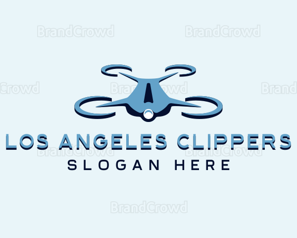 Quadcopter Drone Camera Logo