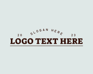 Organization - Deluxe Serif Brand logo design