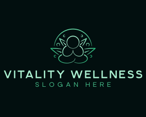 Yoga Wellness Meditation logo design