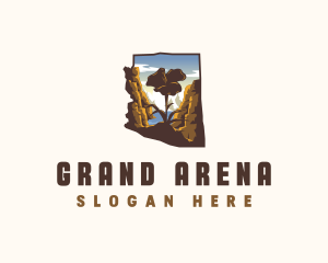 Arizona Grand Canyon Park logo design