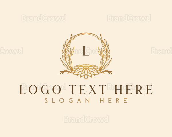 Elegant Floral Boutique Logo