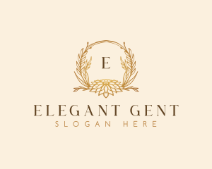 Elegant Floral Boutique logo design