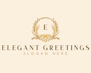 Elegant Floral Boutique logo design