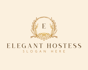 Elegant Floral Boutique logo design