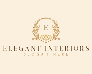 Elegant Floral Boutique logo design