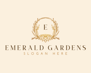 Elegant Floral Boutique logo design