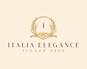 Elegant Floral Boutique logo design