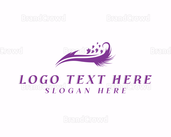 Eyelash Extension Beautician Logo