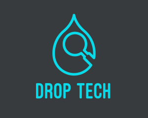 Drop - Liquid Drop Research logo design