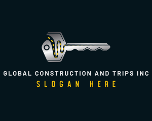 Key Road Trip logo design