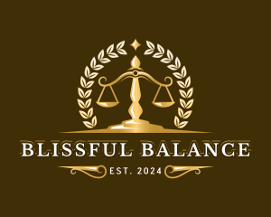 Law Firm Scale Attorney logo design