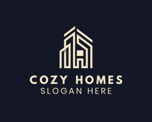 Housing - Minimalist House Realty logo design