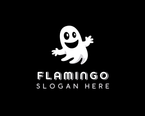 Horror - Scary Halloween Ghost logo design