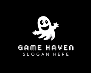 Scare - Scary Halloween Ghost logo design