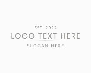 Hotel - Classy Minimalist Boutique logo design