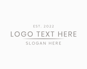 Luxurious - Classy Minimalist Boutique logo design