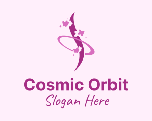 Spine Orbit Puzzle logo design