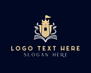 Literature - Castle Tower Book logo design