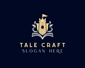 Story - Castle Tower Book logo design