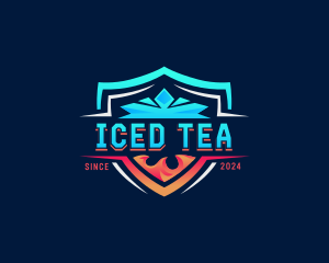 Fire Ice Cooling logo design