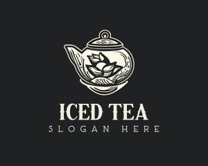 Bohemian Herbal Teapot Tea logo design