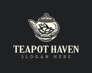 Herbal Teapot Tea logo design