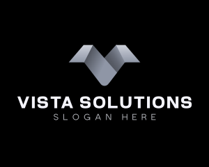 Engineering Company Firm Letter V logo design