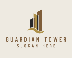 Luxury Building Propery logo design