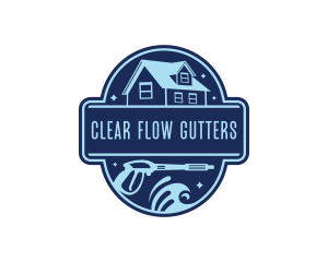 Roof Gutter Cleaning logo design