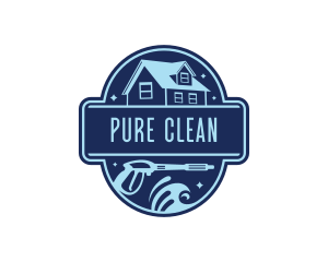 Roof Gutter Cleaning logo design