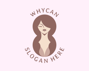 Fashion Channel - Elegant Woman Hair Salon logo design