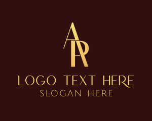 Golden - Modern Deluxe Company logo design