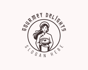 Asian Cuisine Chef logo design