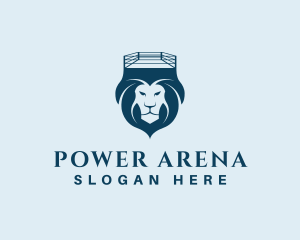 Arena - Wild Lion Wrestling logo design