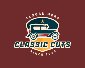 Classic Car Automotive logo design