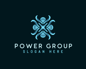 Group - Organization Group People logo design