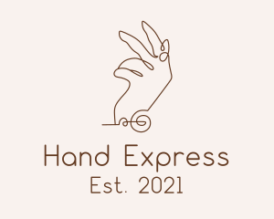 Boho Hand Accessories logo design