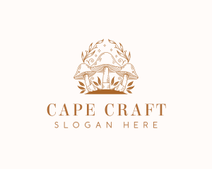 Magical Mushroom Crafts logo design