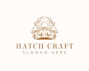 Magical Mushroom Crafts logo design