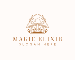 Magical Mushroom Crafts logo design