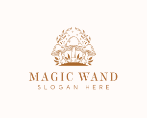 Magical Mushroom Crafts logo design