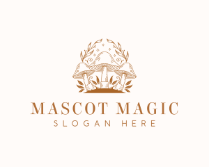 Magical Mushroom Crafts logo design