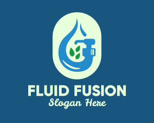 Natural Liquid Soap  logo design