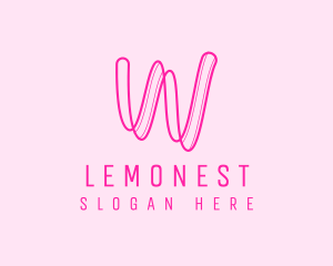 Instagram Influencer - Fashion Brand Letter W logo design