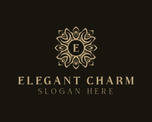 Stylish Elegant Florist logo design